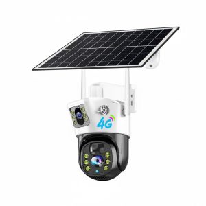 Solar-Powered 4G Dual Lens Camera